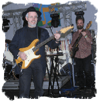 Bluetongue Dance Band performing at Fairbridge Festival in 2008